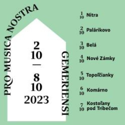 PRO MUSICA NOSTRA GEMERIENSI 2023