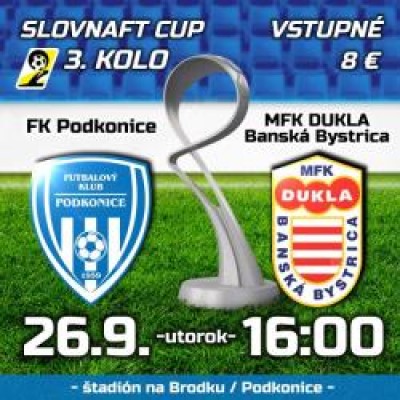 FK Podkonice - MFK Dukla Banská Bystrica