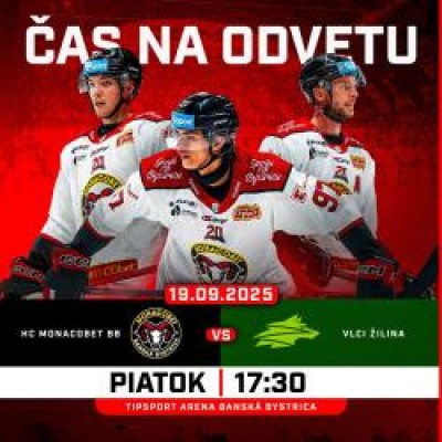 HC MONACObet Banská Bystrica vs Vlci Žilina