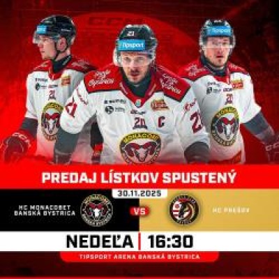 HC MONACObet Banská Bystrica vs HC Prešov