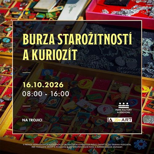 BURZA STAROŽITNOSTÍ A KURIOZÍT
