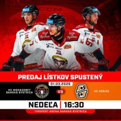 HC MONACObet Banská Bystrica vs HC Košice