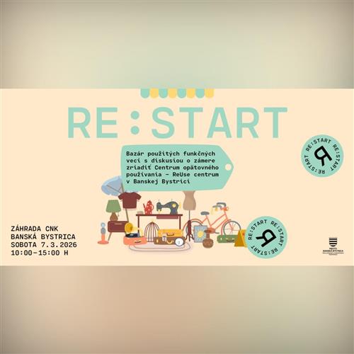 Re:štart - kedy budeme mať aj v Banskej Bystrici ReUse centrum?