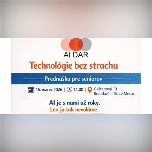 Technológie bez strachu - prednáška s OZ AI DA