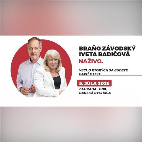 Braňo Závodský a Iveta Radičová Naživo!