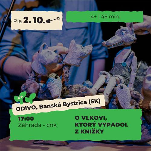 BÁBKARSKÁ BYSTRICA 2026: O VLKOVI, KTORÝ VYPADOL Z KNIŽKY / ODIVO